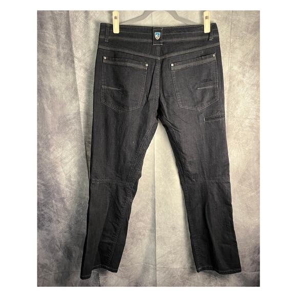 KUHL Men’s 34x32 Jeans Dark Stretch Denim Outdoor Casual Pants - Picture 2 of 6